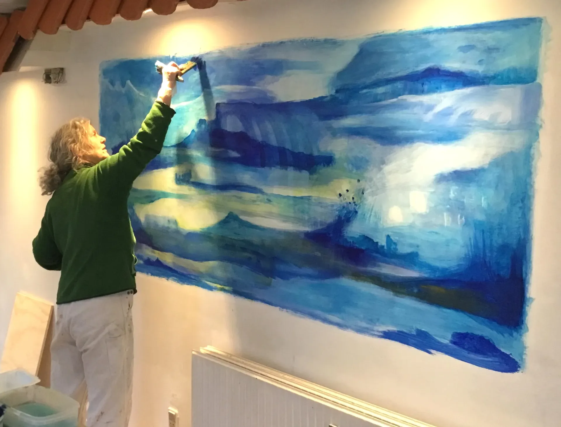 Arbejdende Værksted hos Glas Gjerulff i Påsken