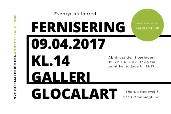 "Eventyr på lærred" åbner den 9.april
