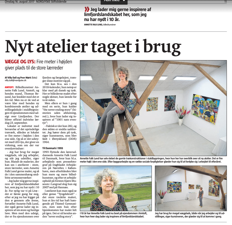 Pressen var på besøg