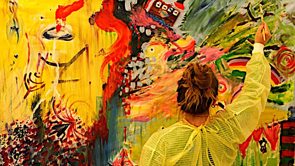 Samarbejde med pensel og farver