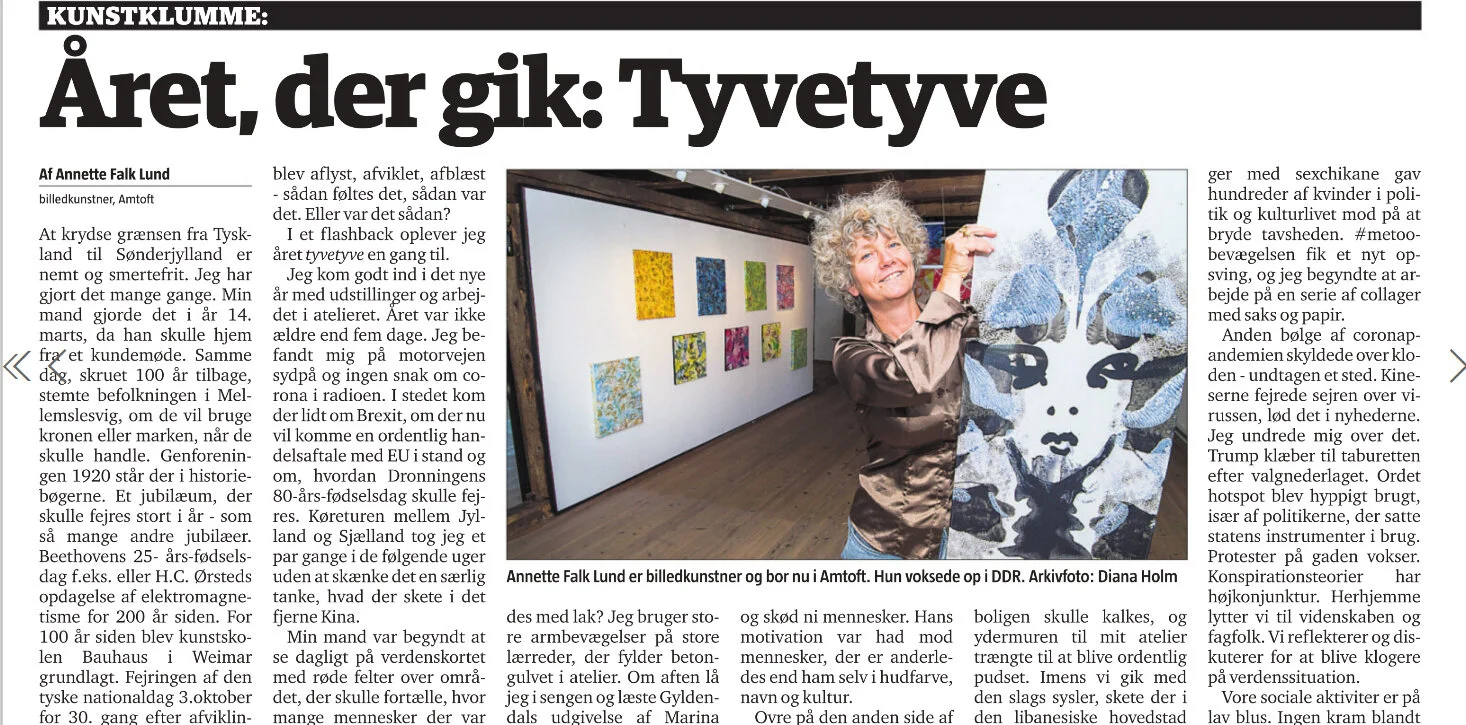 Aaret der gik TYVETYVE