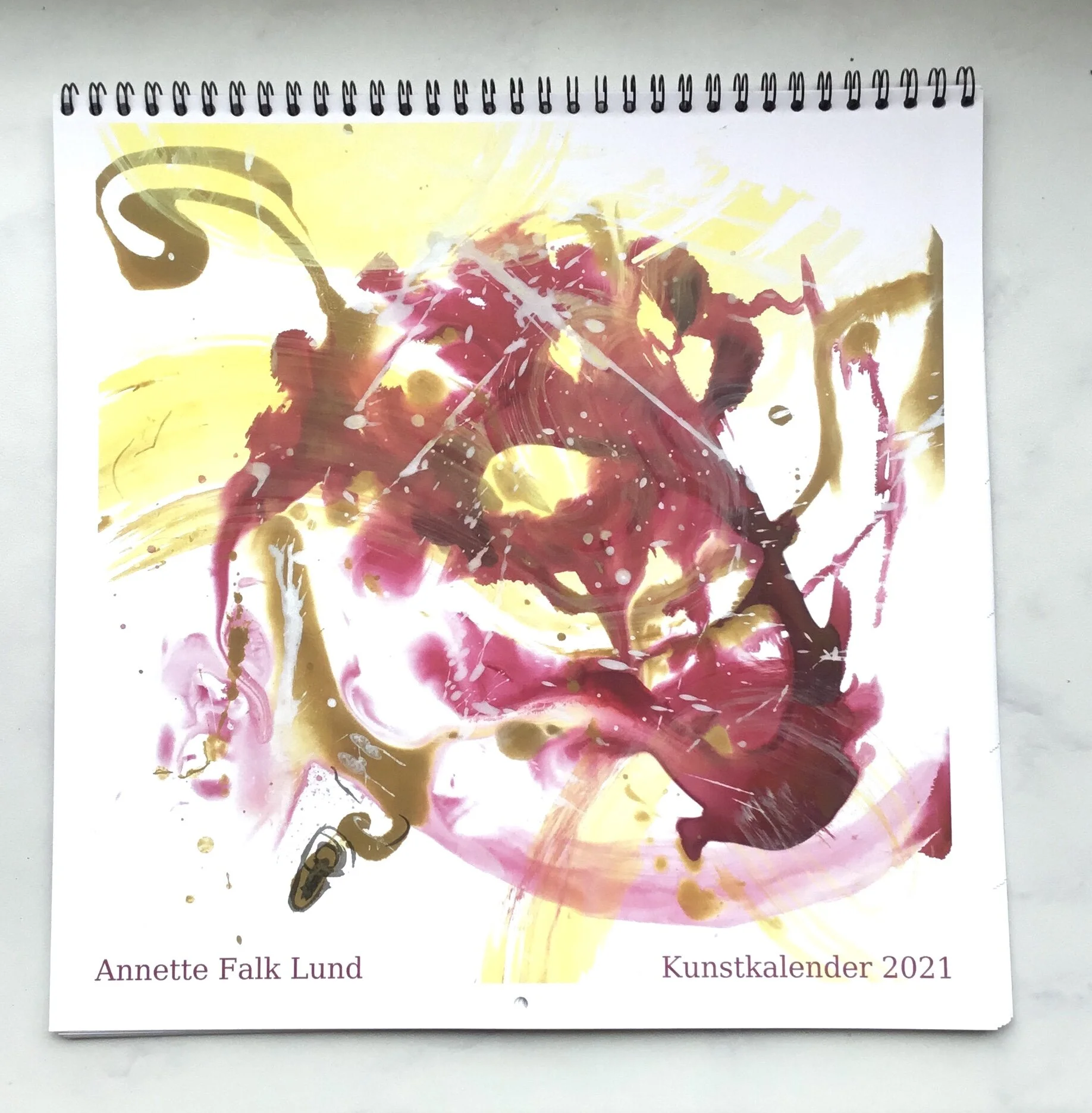 Kunstkalender 2021 i webshop